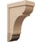 Ekena Millwork 8"W x 16"D x 24"H Classic Bryant Rough Cedar Woodgrain TimberThane Corbel, Primed Tan CORUR08X16X24BRYRCPR - alternate 1